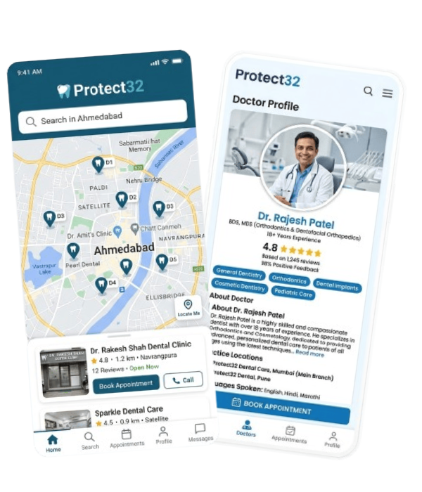 Protect32 Location Based Search & Doctor Profile